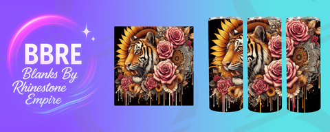 Tiger 20 OZ Sublimation Print