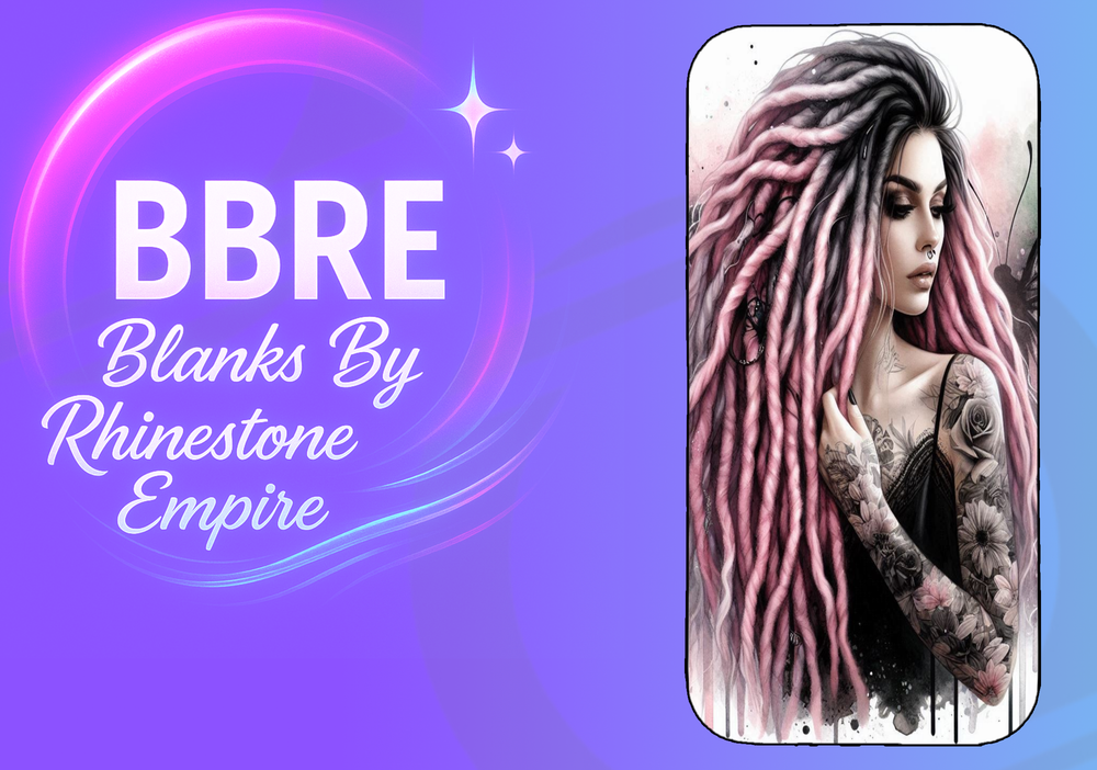 Tattoo Girl Sublimation Phone Wrap