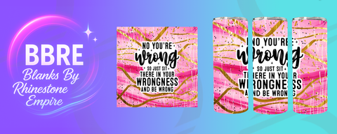 Sarcastic 20 OZ Sublimation Print