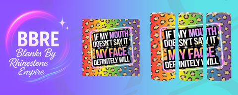 Sarcastic 20 OZ Sublimation Print