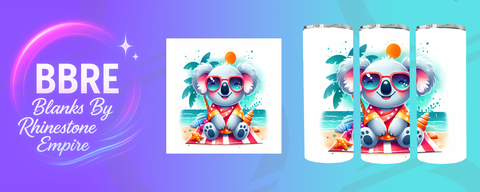 Koala 20 OZ Sublimation Print