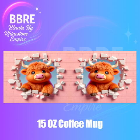 Cute Animal 15 OZ Cup Wrap