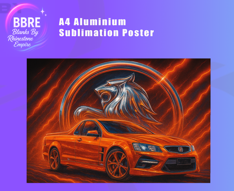 Ute Sublimation Poster Horizontal