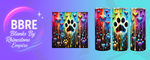 Paw Print 20 OZ Sublimation Print