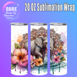 Elephant 20 OZ Sublimation Transfer