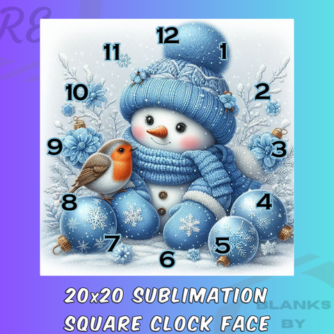 Snowman, Blue