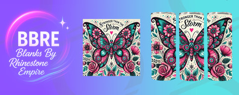 Butterfly 20 OZ Sublimation Print