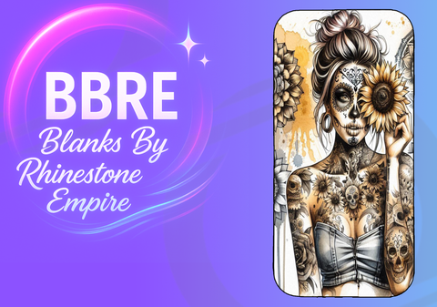 Tattoo Girl Sublimation Phone Wrap