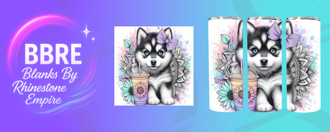 Husky 20 OZ Sublimation Print