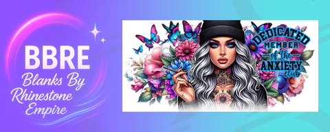Tattoo Girl 16 OZ Wrap