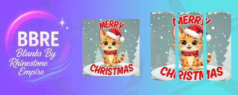 Christmas 20 OZ Sublimation Print
