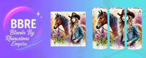 Horse 15 OZ Sublimation Print
