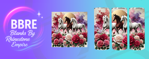 Horse 15 OZ Sublimation Print