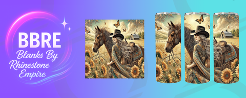 Horse 20 OZ Sublimation Print