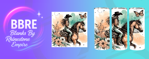 Horse 15 OZ Sublimation Print