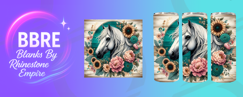 Horse 20 OZ Sublimation Print