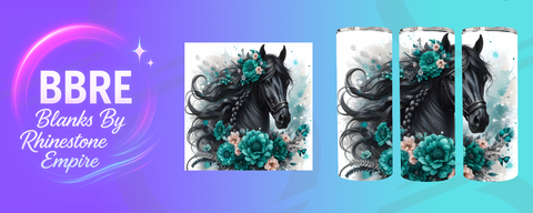 Horse 20 OZ Sublimation Print