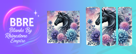 Horse 15 OZ Sublimation Print