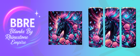 Horse 15 OZ Sublimation Print
