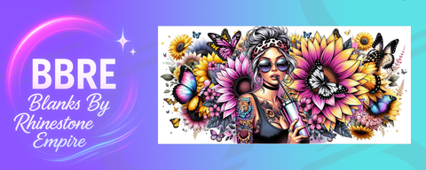 Tattoo Girl 16 OZ Wrap