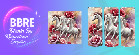 Horse 15 OZ Sublimation Print