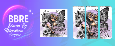 Horse 15 OZ Sublimation Print