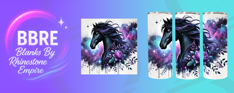 Horse 20 OZ Sublimation Print