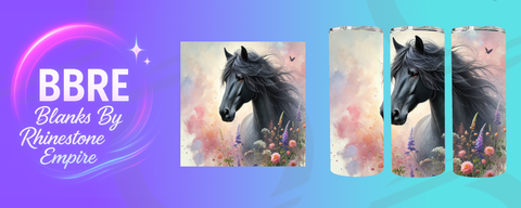 Horse 15 OZ Sublimation Print