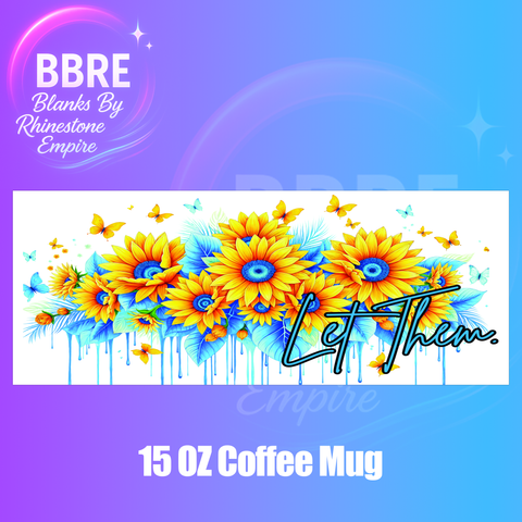 Floral 15 OZ Cup Wrap