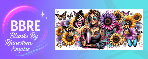 Tattoo Girl 16 OZ Wrap