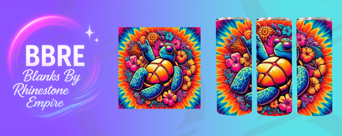 Turtle 20 OZ Sublimation Print