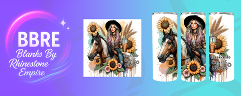 Horse 20 OZ Sublimation Print