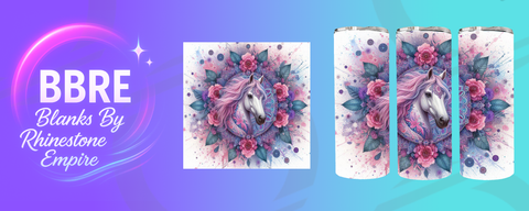 Horse 15 OZ Sublimation Print