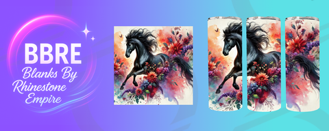 Horse 20 OZ Sublimation Print