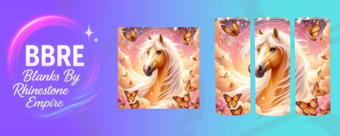 Horse 20 OZ Sublimation Print