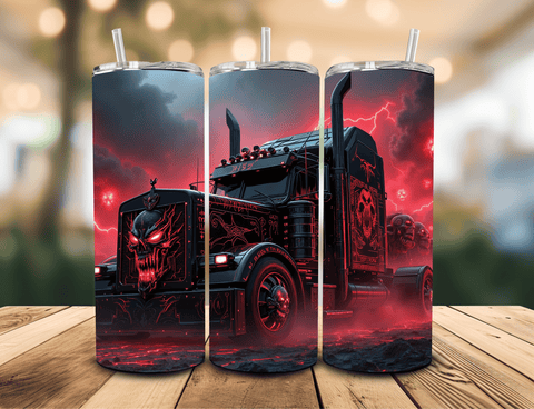 Red Skull Truck