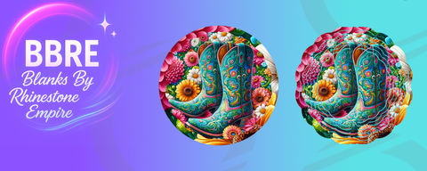 Cowgirl Sublimation Wind Spinners