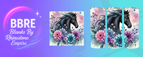 Horse 20 OZ Sublimation Print