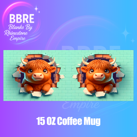 Cute Animal 15 OZ Cup Wrap