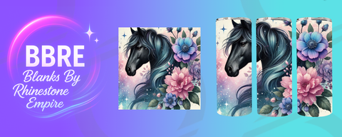 Horse 15 OZ Sublimation Print