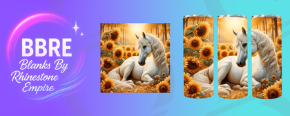 Horse 15 OZ Sublimation Print