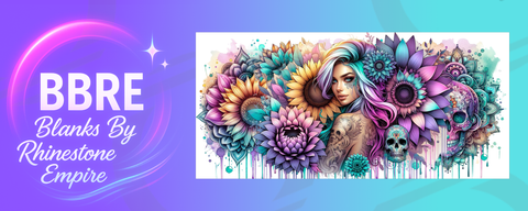 Tattoo Girl 16 OZ Wrap