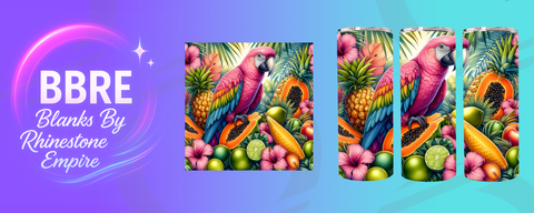 Parrot 20 OZ Sublimation Print