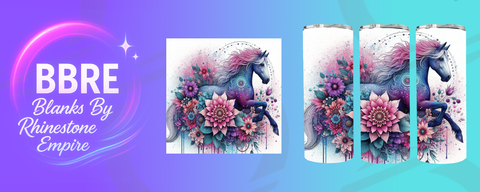 Horse 15 OZ Sublimation Print