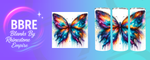 Butterfly 15 OZ Sublimation Print