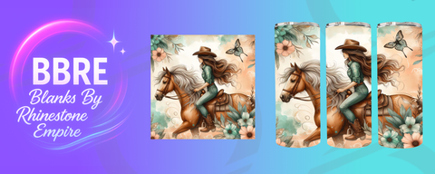 Horse 20 OZ Sublimation Print