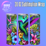 Mockingbird 20 OZ Sublimation Transfer