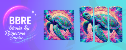 Turtle 20 OZ Sublimation Print