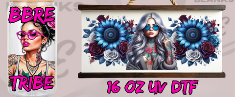 145 Tattooed Women UV DTF 16oz