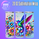 Mockingbird 20 OZ Sublimation Transfer